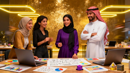 ريادة الأعمال والمشروعات الصغيرة لشباب العالم العربي